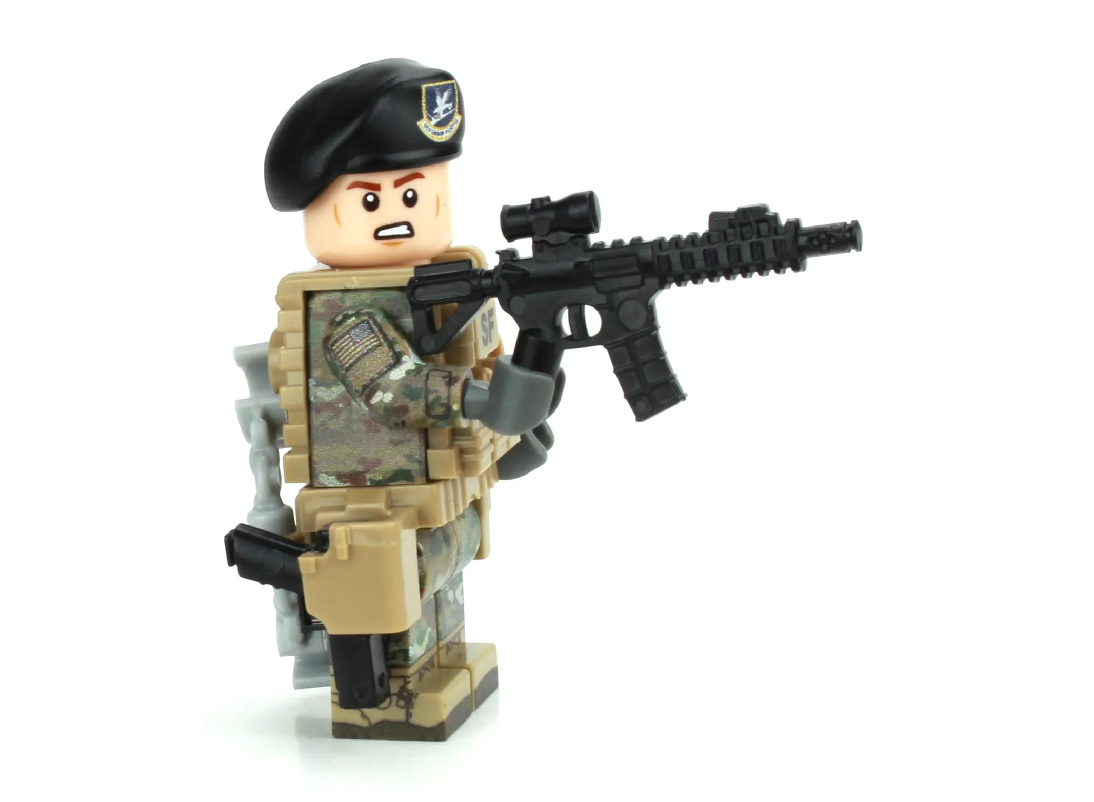 Air Force Security Forces Airman OCP Custom Minifigure, BB91