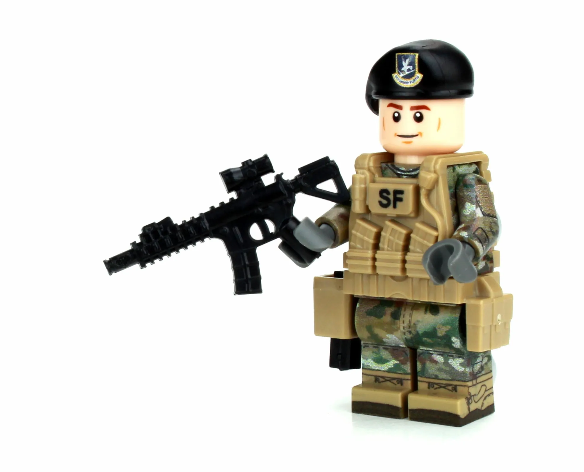 Air Force Security Forces Airman OCP Custom Minifigure, BB91
