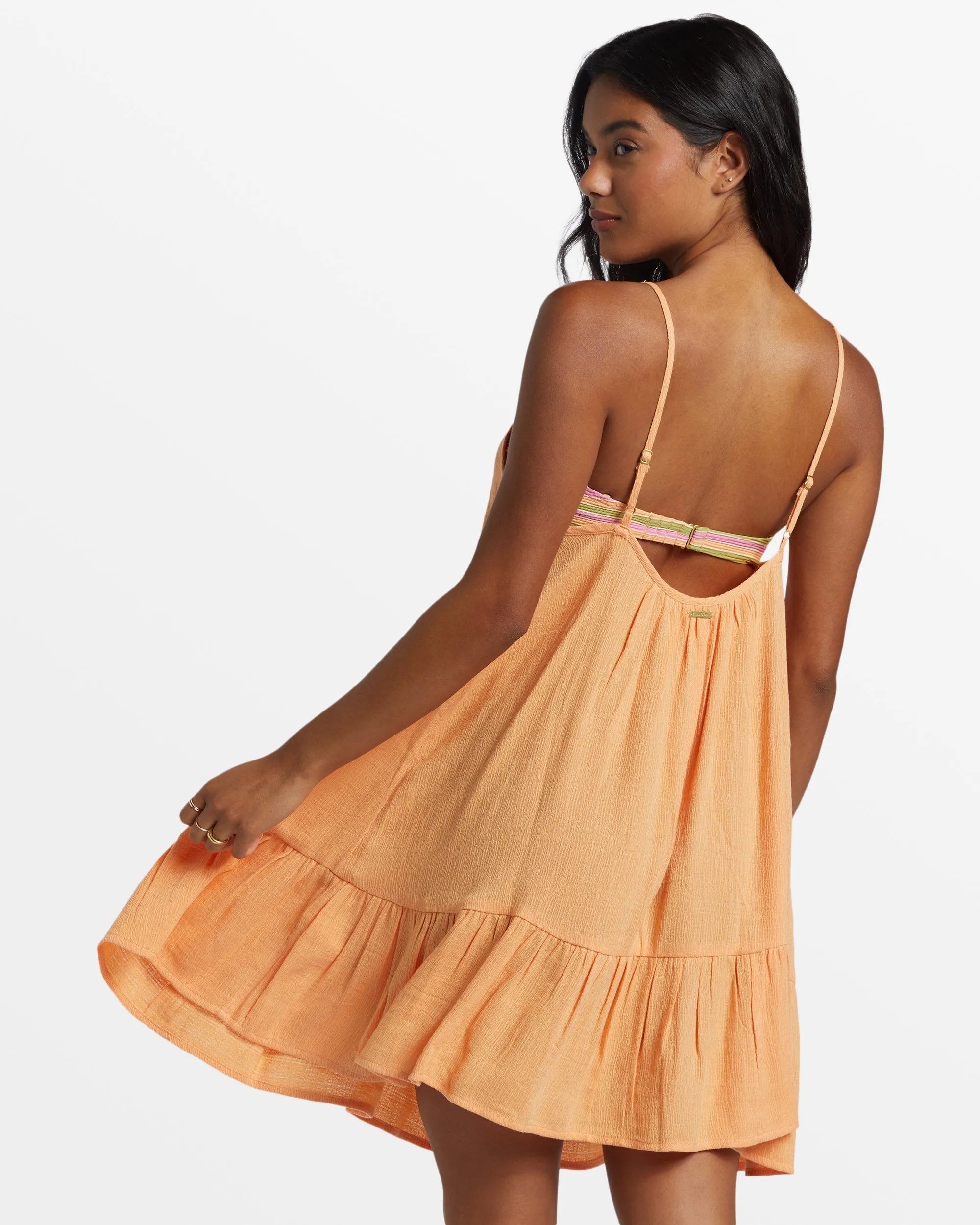 Beach Vibes Beach Cover-Up - Tangy Peach