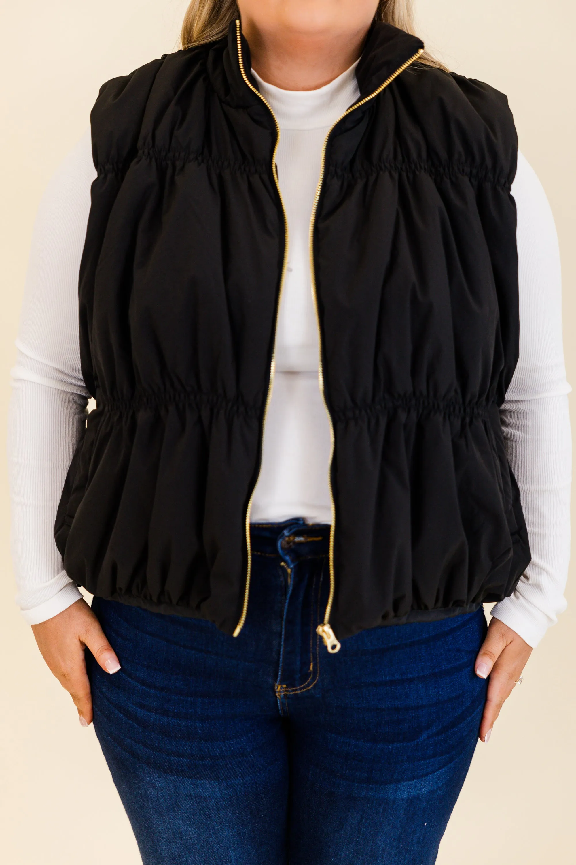 Behind Blue Eyes Vest, Black