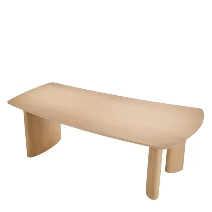 Dining Table Bergman S natural oak veneer