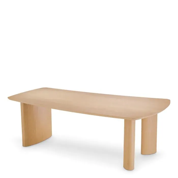 Dining Table Bergman S natural oak veneer