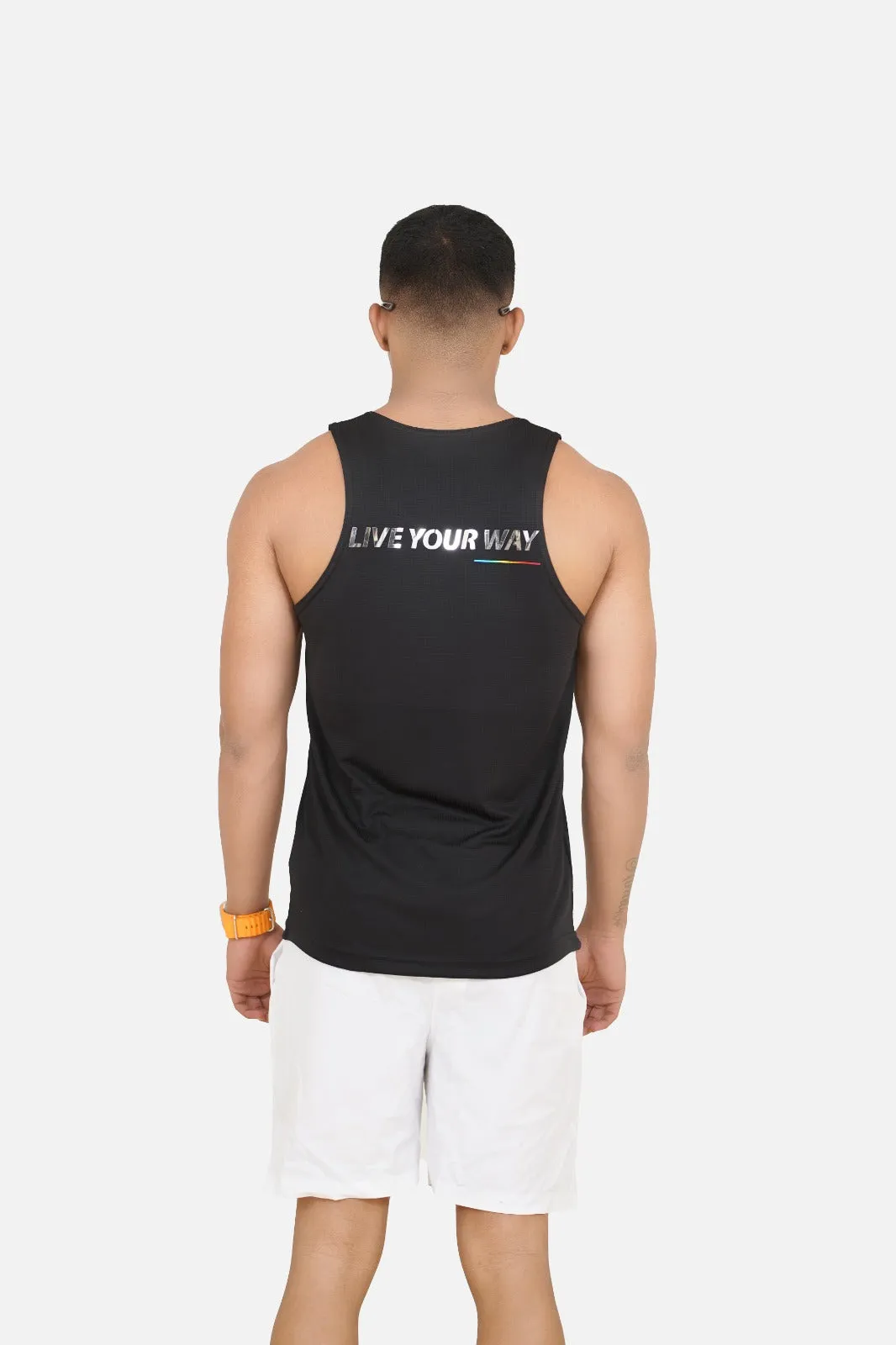 DriCHEX Premium Black Vest for Men RWM4036