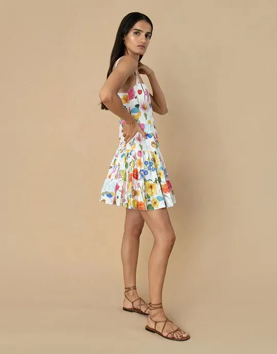 Freddie Broderie Anglaise Mini Dress Juaya