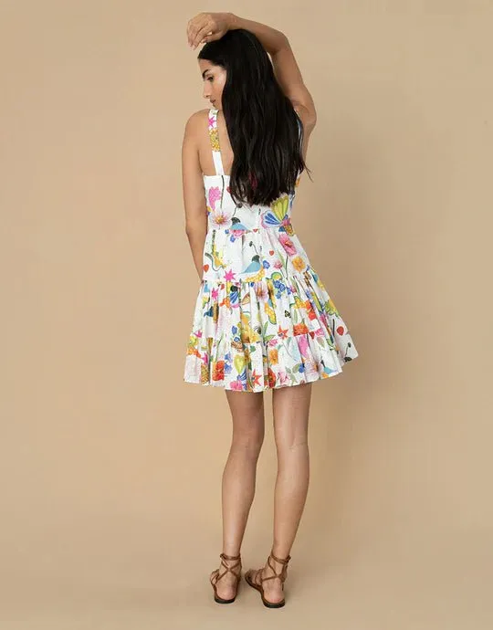 Freddie Broderie Anglaise Mini Dress Juaya