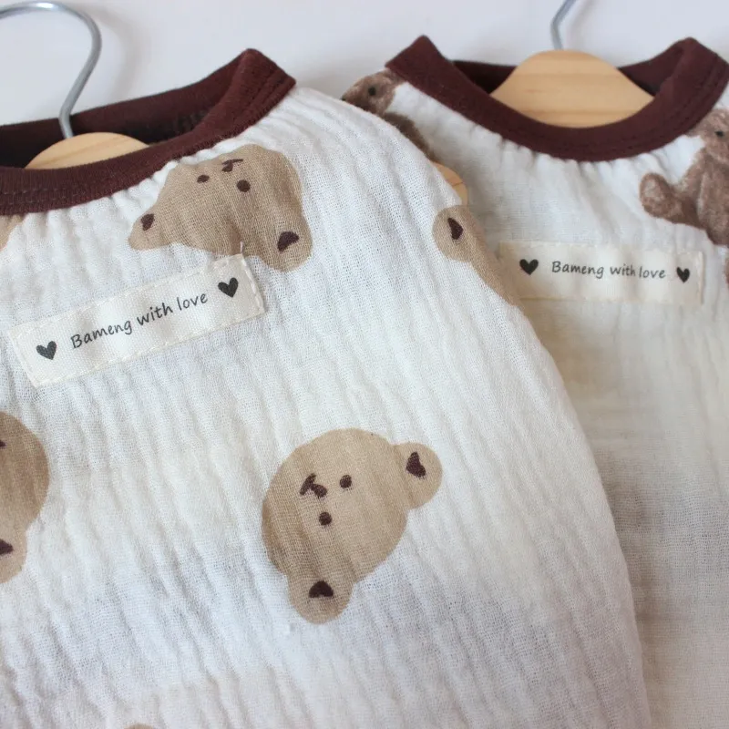 Linen Dog Vest - Small Animal Outfits