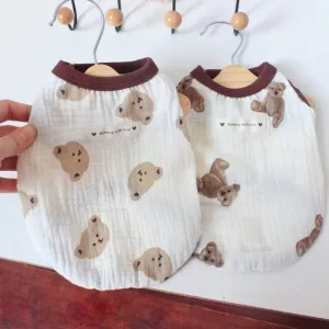 Linen Dog Vest - Small Animal Outfits
