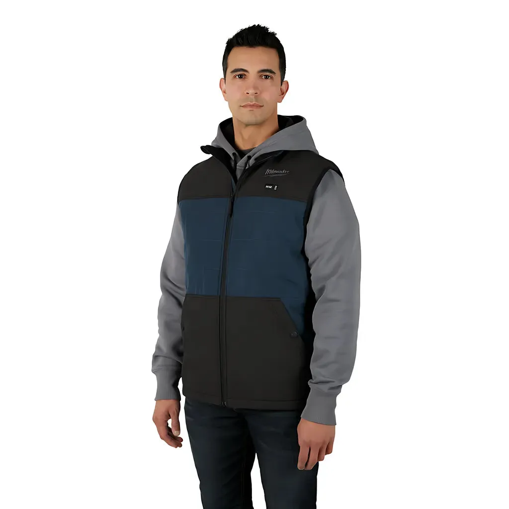 Large Blue M12™ Heated AXIS™ Vest