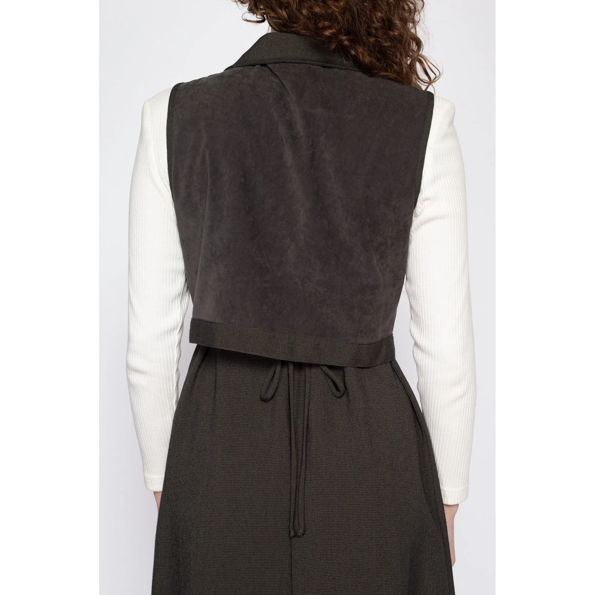 Medium 90s Grunge Vest & Midi Dress Set
