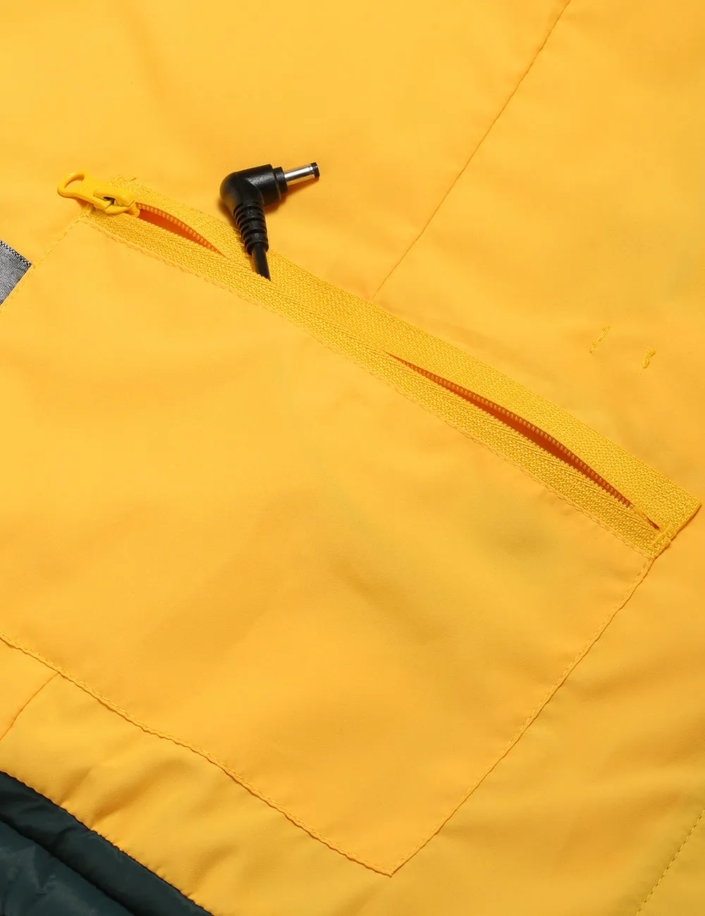 Men's Classic Heated Vest - Green & Gold