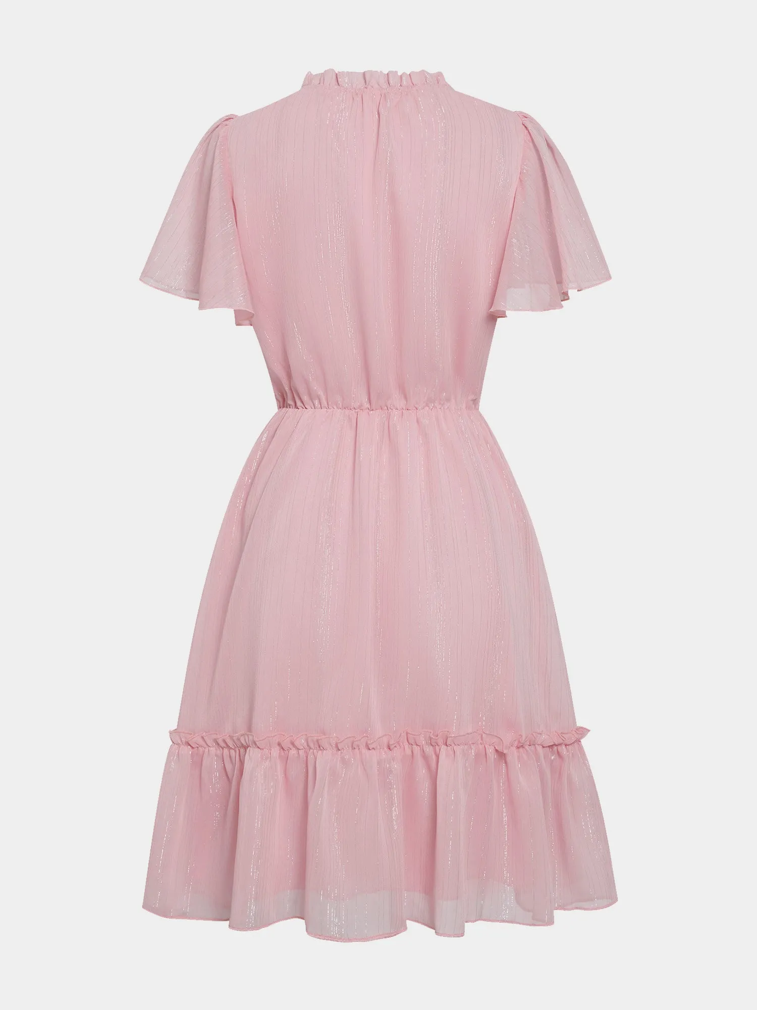 Midsize Glisten Tiered Mini Dress