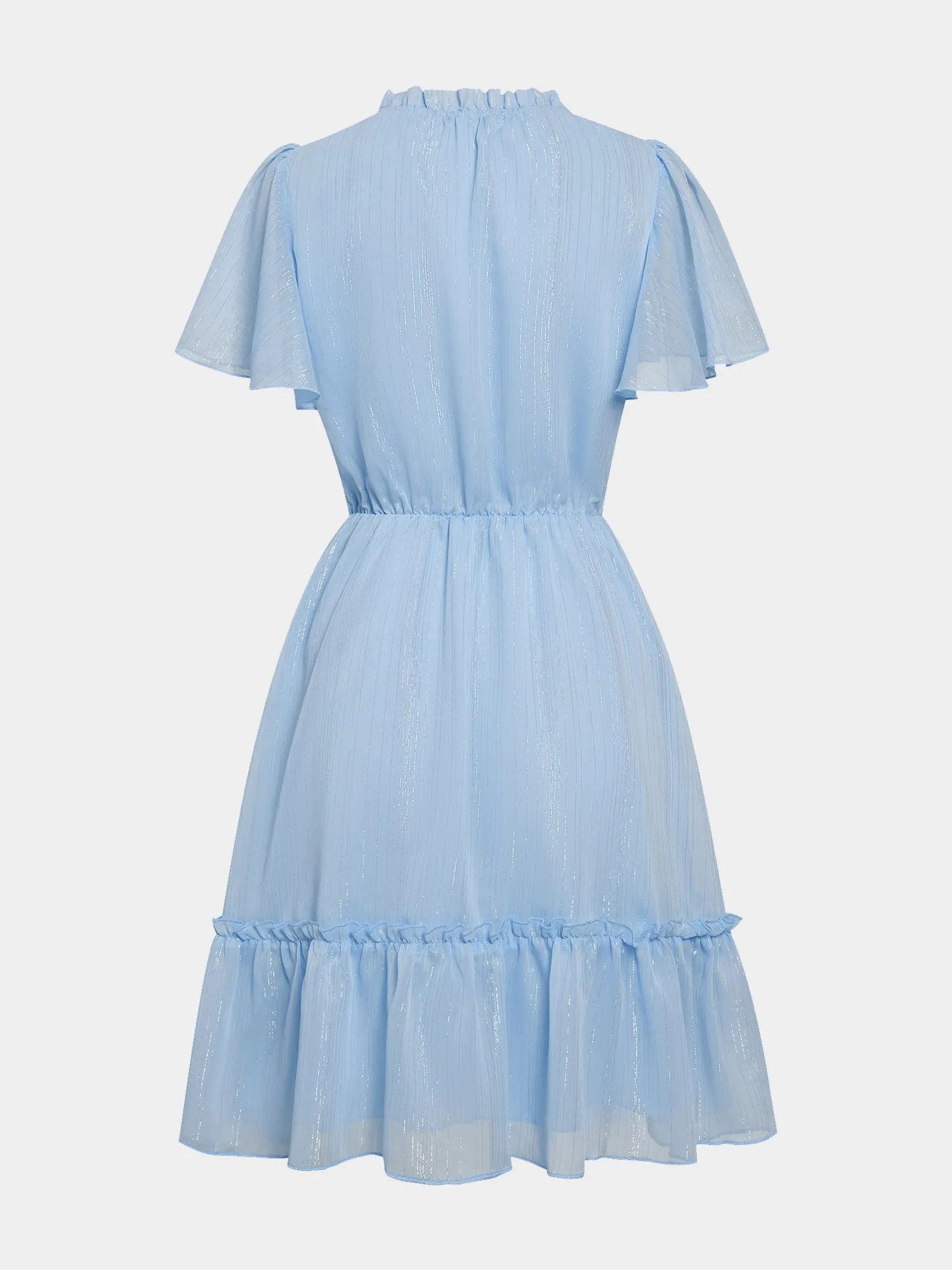 Midsize Glisten Tiered Mini Dress