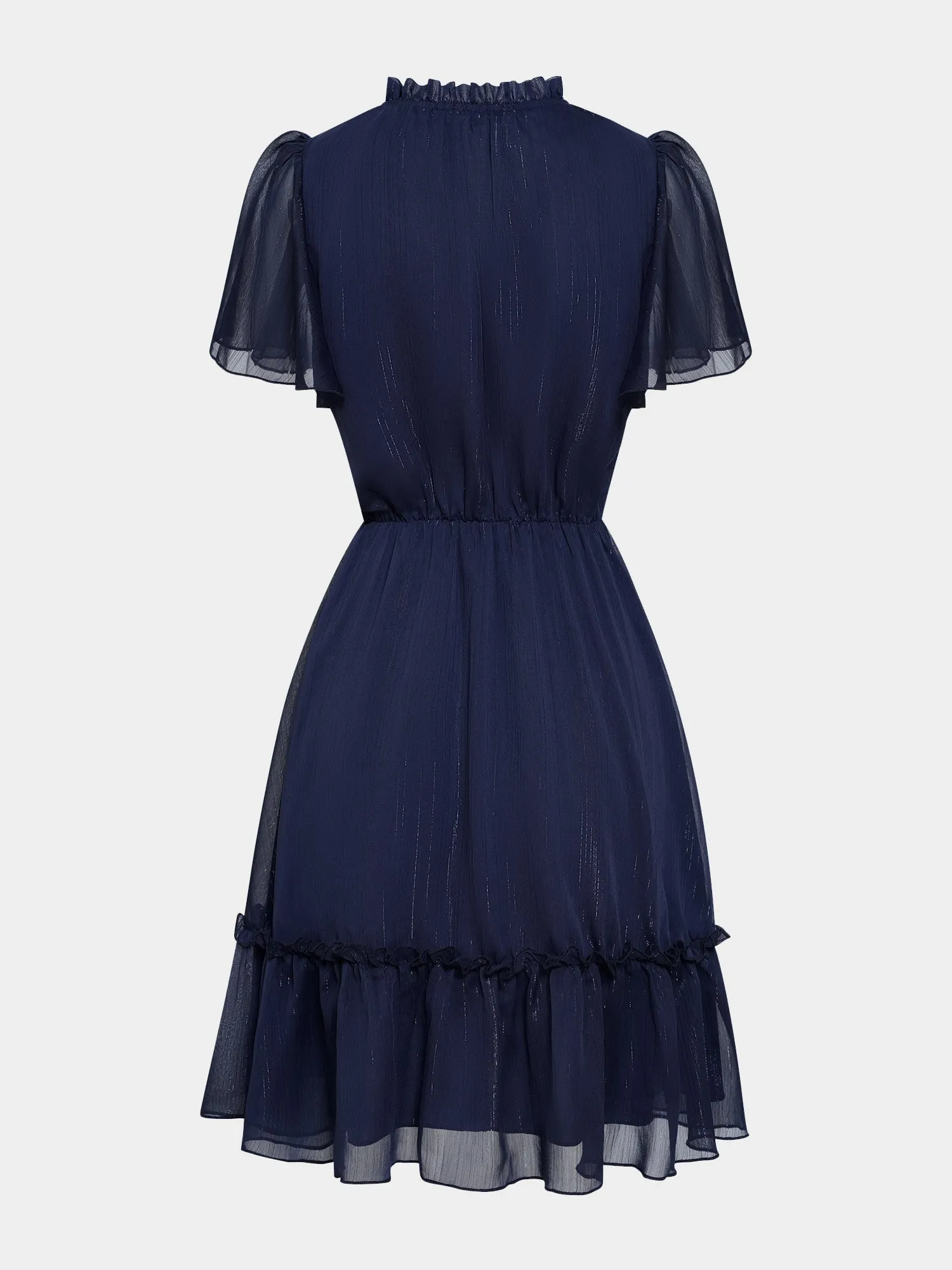Midsize Glisten Tiered Mini Dress