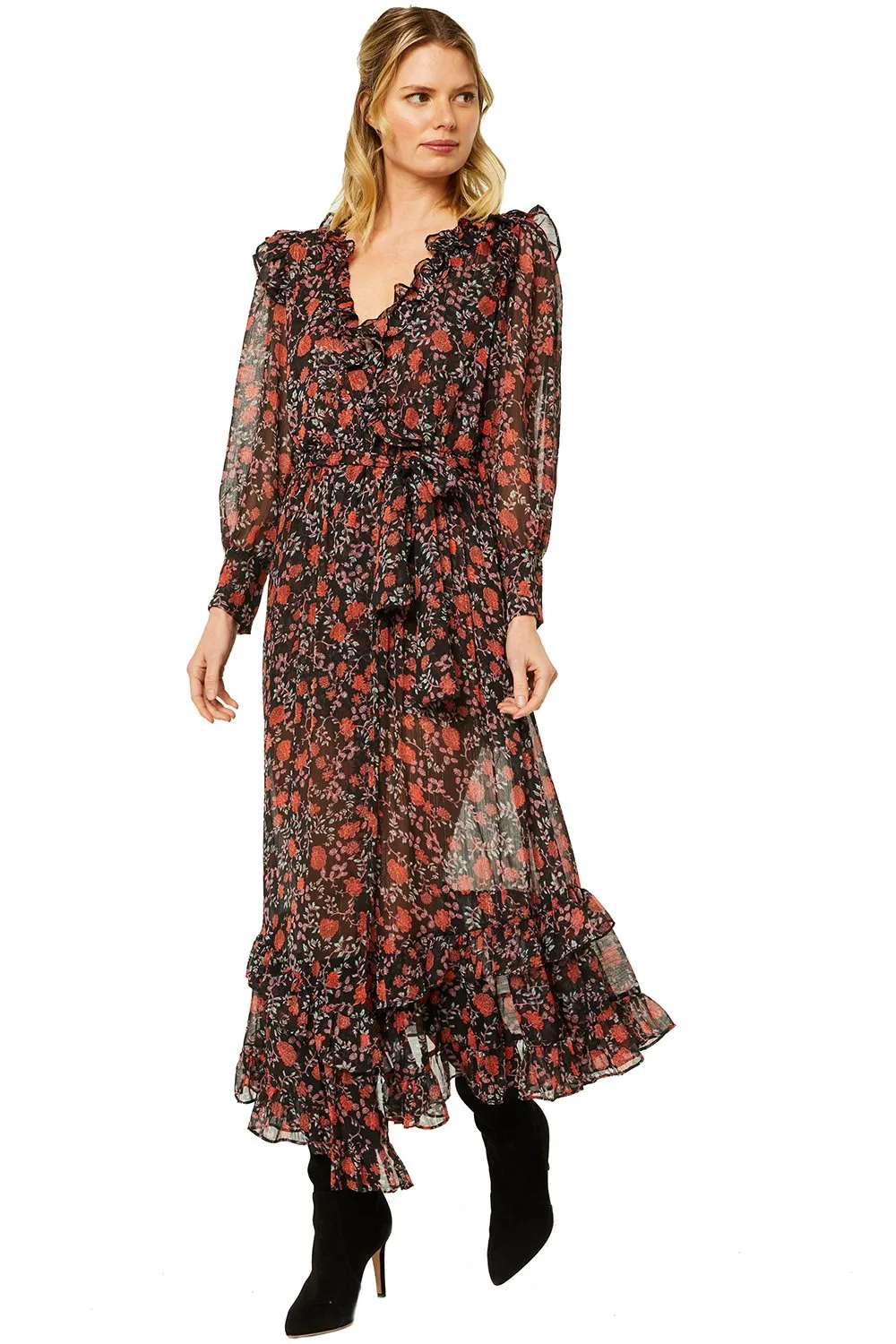 Misa - Gabriela Dress in Carnellian