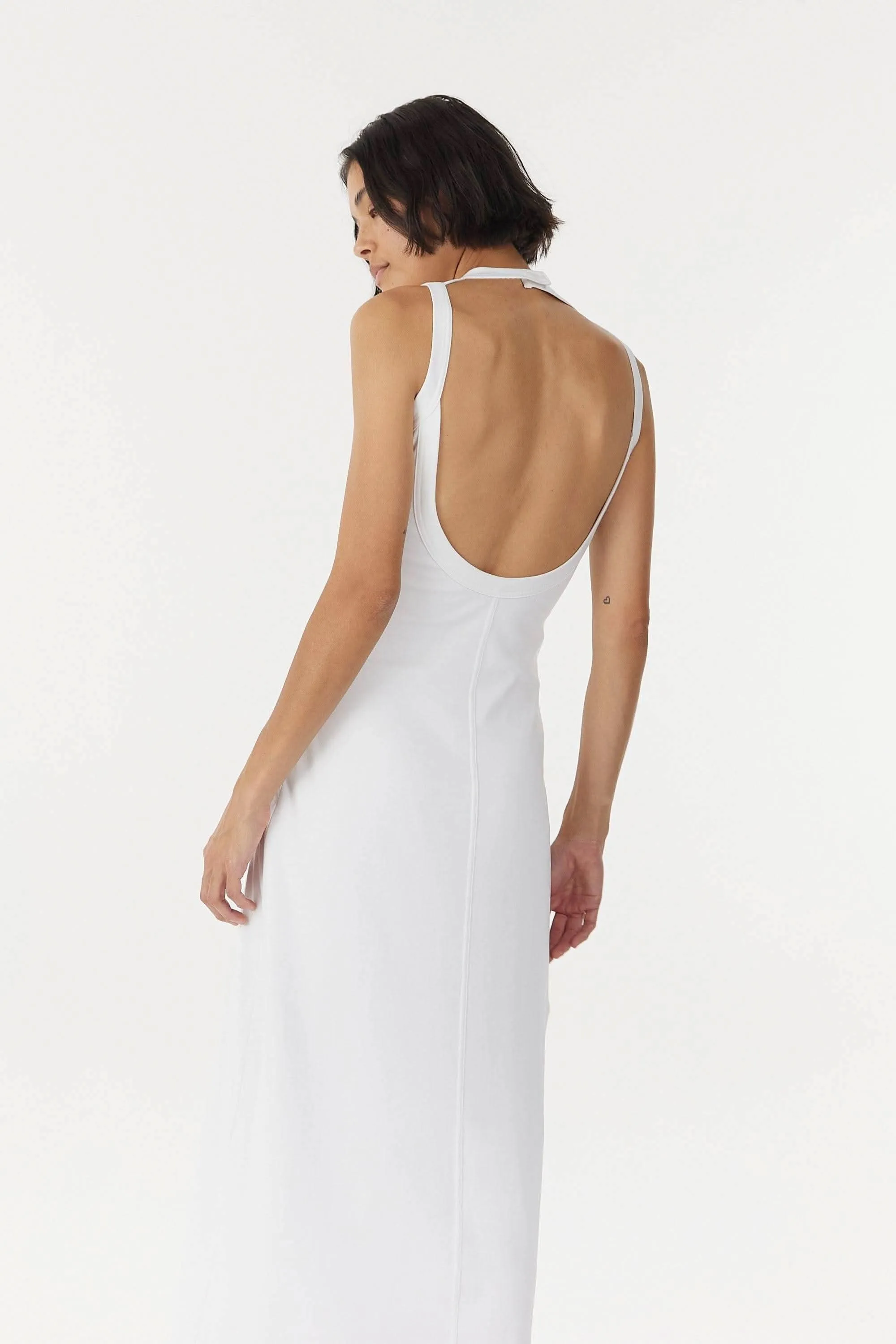Momentum Open Back Maxi Dress