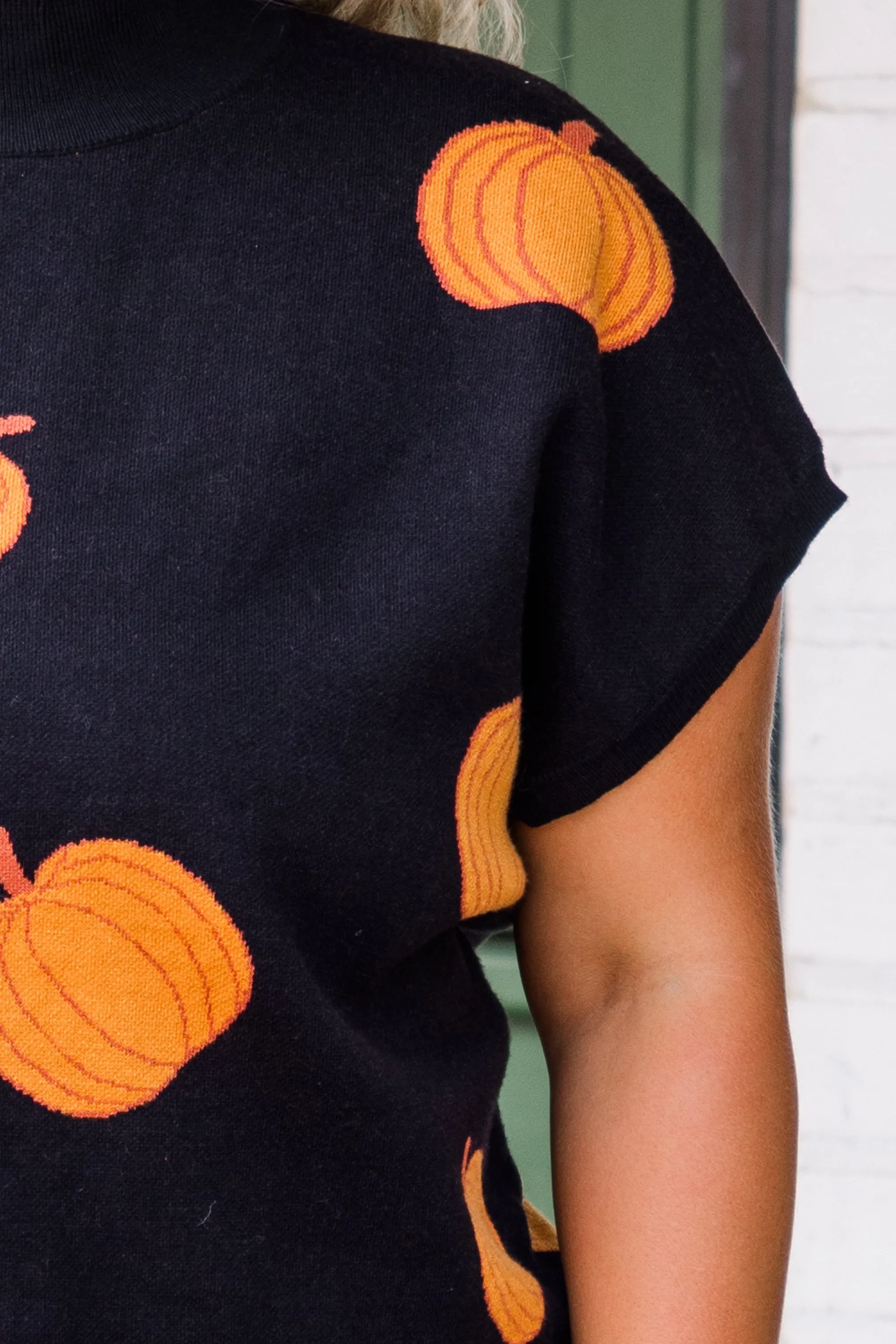 Mother Of Halloween Sweater, Black