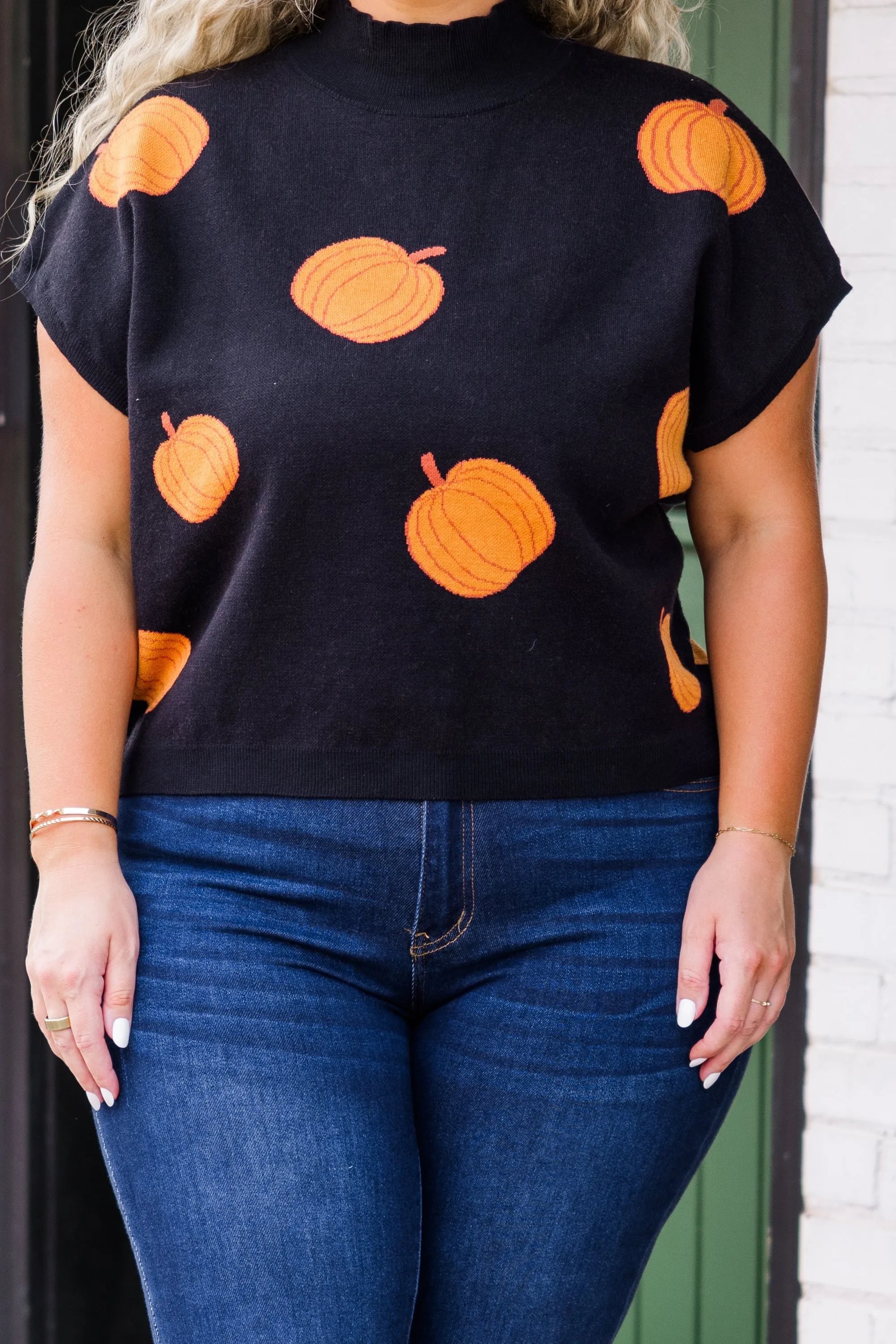 Mother Of Halloween Sweater, Black