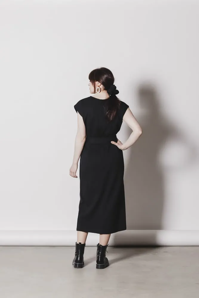 Nicola Vest Dress Black