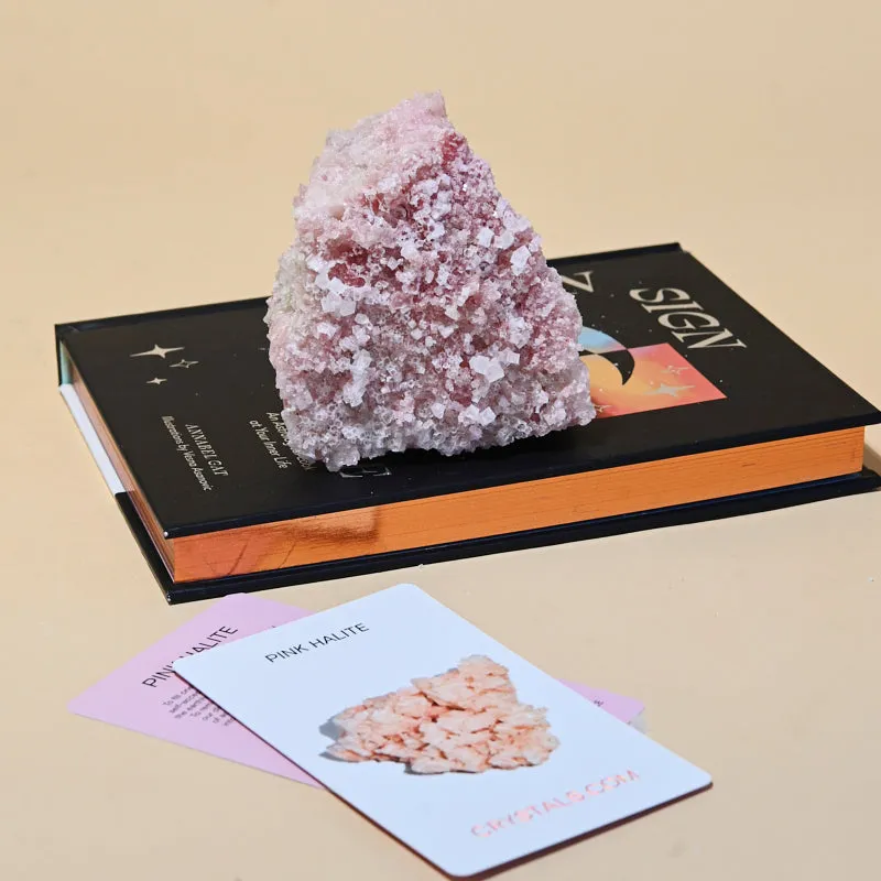 Pink Halite 4 inch