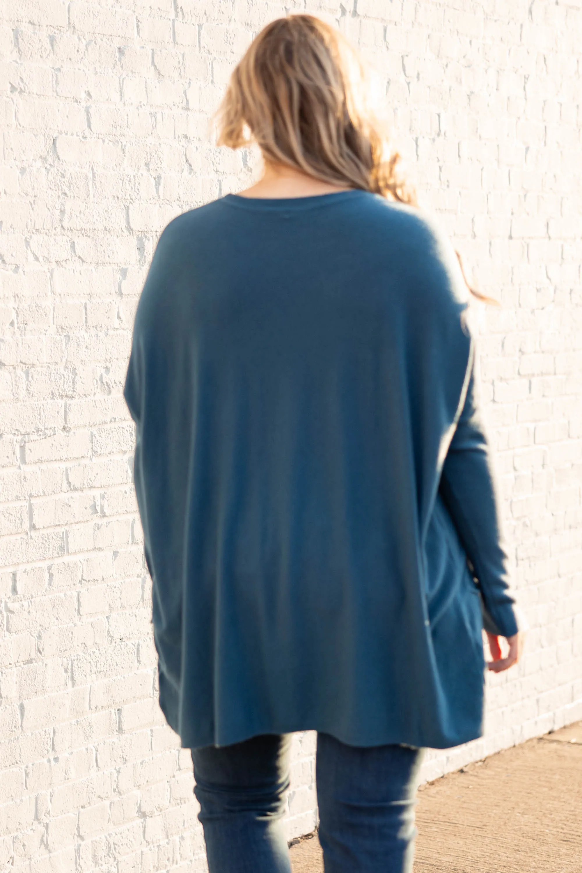 The Thrill Of The Day Sweater, Teal