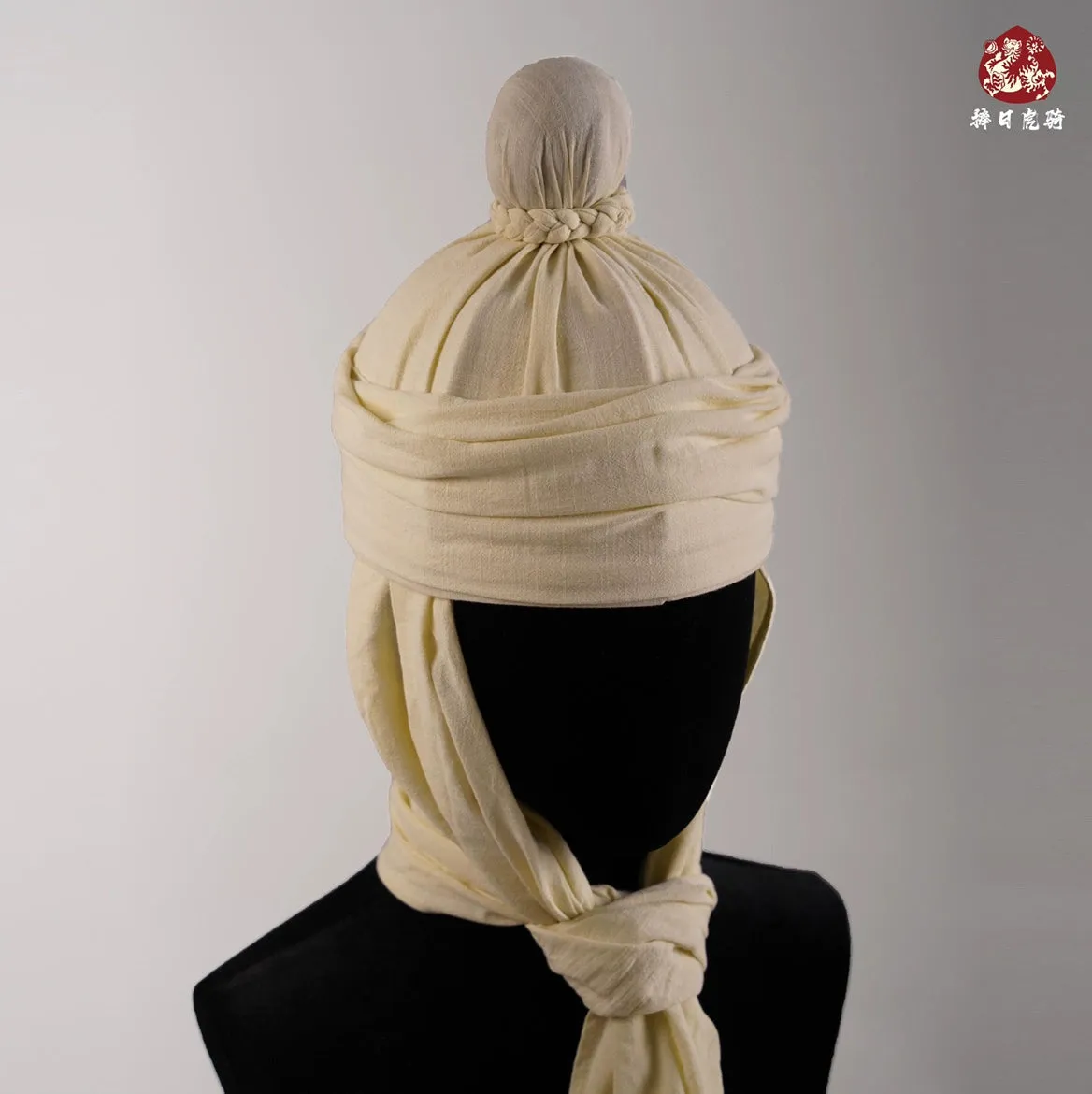 Wokou Tujuan 倭寇图卷 Scroll of the Ming Army Soldier's Cotton & Linen Restored Headscarf