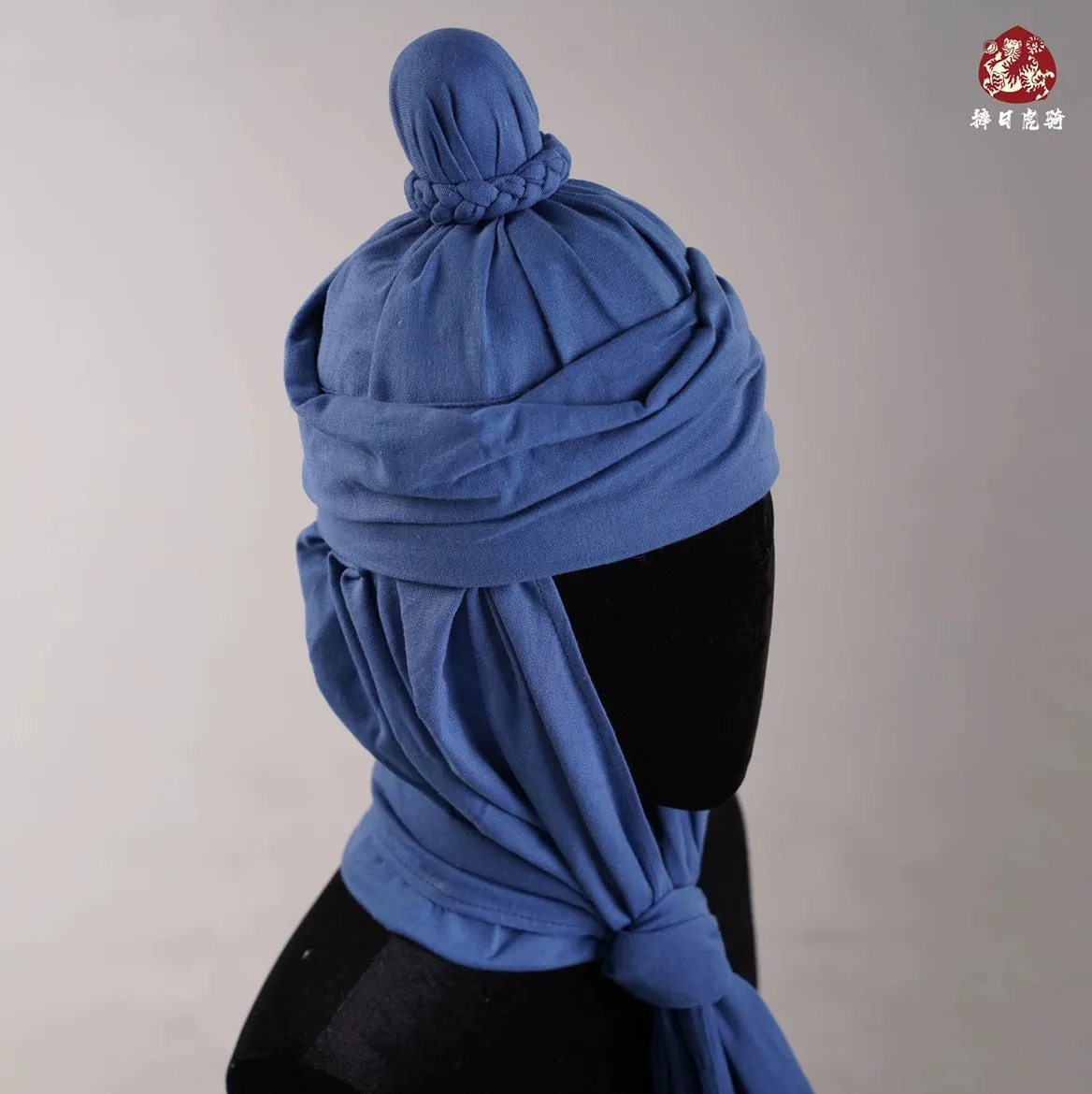Wokou Tujuan 倭寇图卷 Scroll of the Ming Army Soldier's Cotton & Linen Restored Headscarf