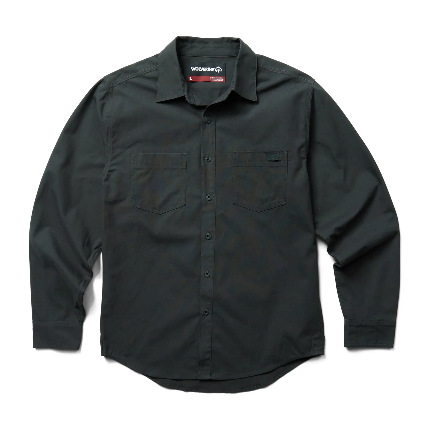 Wolverine Mens Upland Olive 100% Cotton Softshell Vest