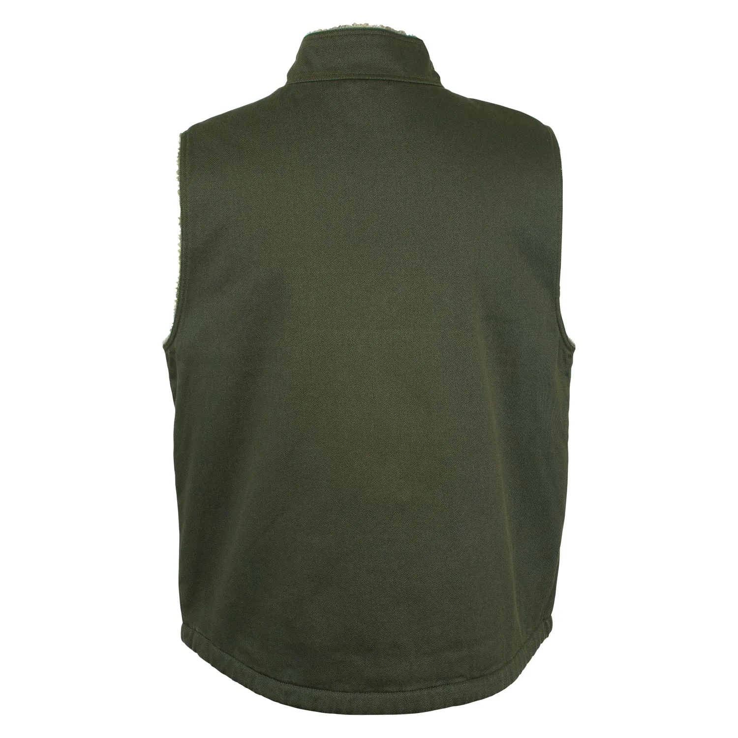 Wolverine Mens Upland Olive 100% Cotton Softshell Vest